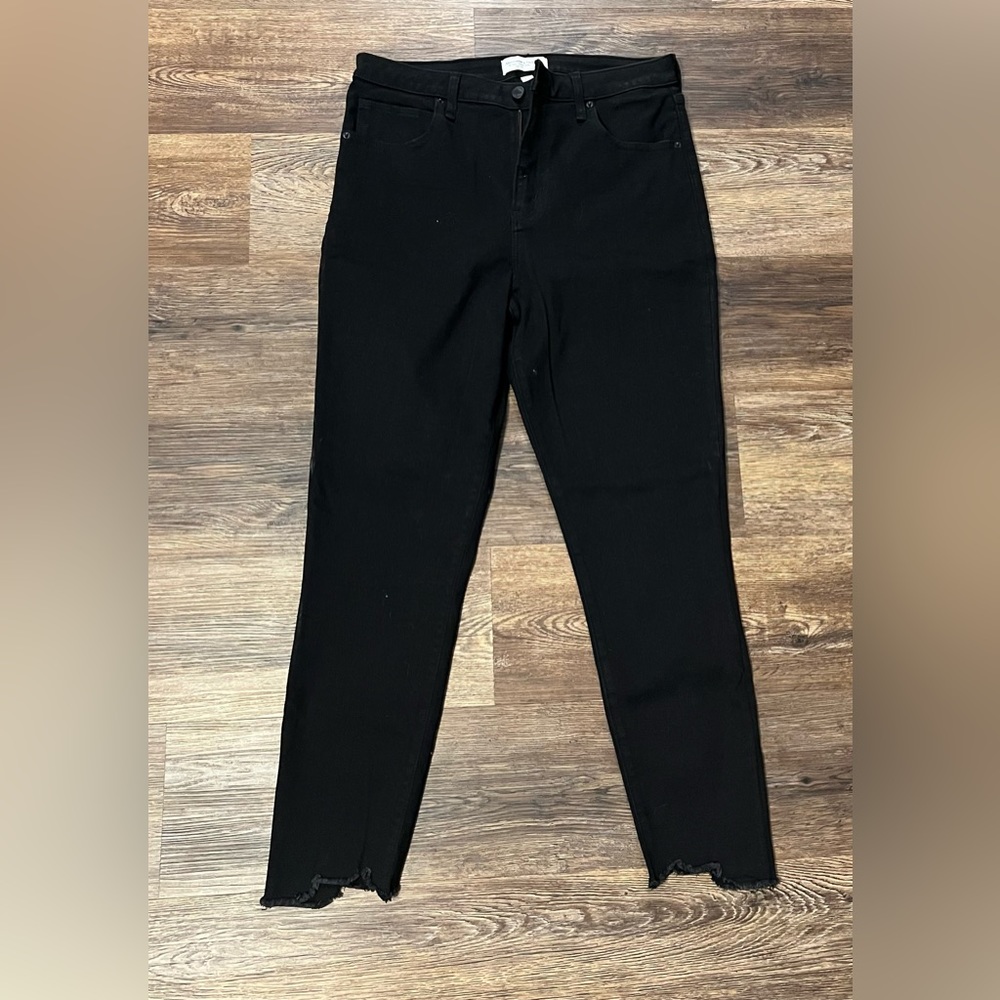 Abercrombie Black High Rise Skinny Jean